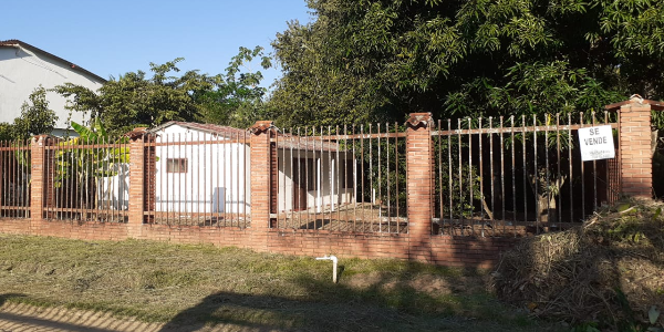 Locked Steel Gate